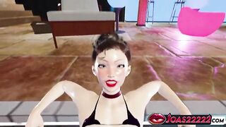 Pool Kojuro Giant Bazookas CG Anime: Legs-Up Anal Screw, Doggy position Underwater Hard Bang Leading To Cum All Over Her