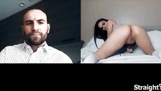 Stepdaughter Athena Faris her stepdad discovered out this babe got a tattoo and now craves her to get undressed to show it.This guy orders the teen to touch her vagina
