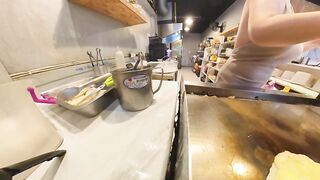 Morning Breakfast Date with My Cute Oriental Girlfriend