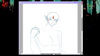 Speed Paint - Sesshomaru el amo bonito