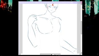 Speed Paint - Sesshomaru el amo bonito