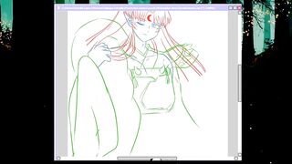 Speed Paint - Sesshomaru el amo bonito