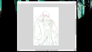 Speed Paint - Sesshomaru el amo bonito
