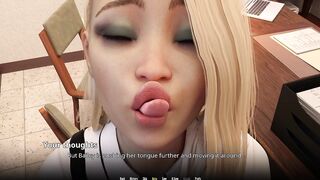 Wvm - Small 18yo Golden-haired Wishes My Large White Schlong Unfathomable Down Her Mouth