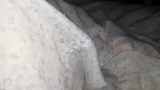 I caught my neighbour masturbating below the blanket and started masturbating also - Lesbo_illusion