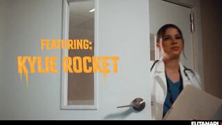 Real Life Futanari Gals - Lesbo Nurse Bangs Large Melons Patient Ava Amira