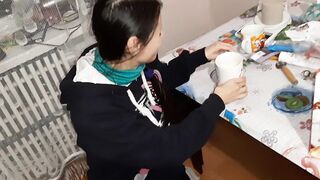 I gave her a gift, and this babe thanked me with sex - Lesbo_illusion