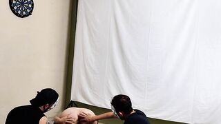 Undress Game with spouse and his ally got so far