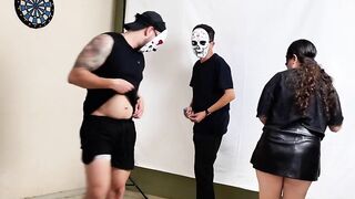 Undress Game with spouse and his ally got so far