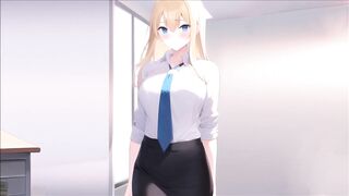 JOI - Ama y sumiso en la oficina. Obedece y te permitiré correrte...