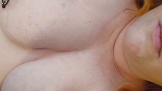 Redheaded GF surprises u with playtime clip