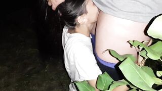 Stranger hotty on the 1st date licked me in the forest - Lesbo_illusion