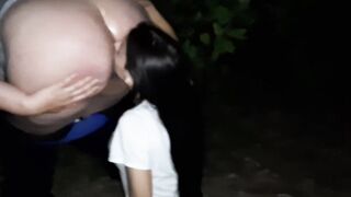 Stranger hotty on the 1st date licked me in the forest - Lesbo_illusion