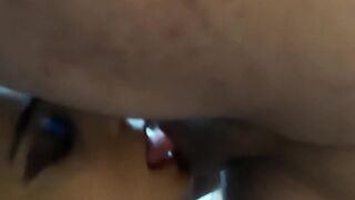 screwing and sucking rod with spunk fountain