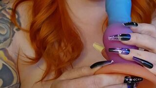 Breasty Redhead Does a Hawt Q&A (Put questions in the comments for future sessions!)