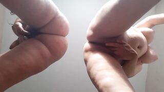 4 orgasms of titted and booty gals - Lesbo_Illusion