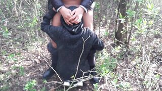 Наш секс в лесу сняла на камеру подруга, которая нас случайно застукала - lesbo_illusion