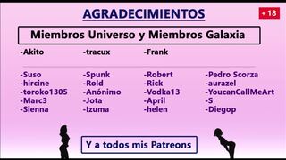 JOI - Masturbándote en el cine, fantasía en español.