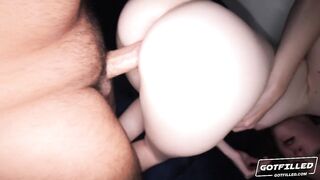 GOTFILLED Spooging in Ashley Lane's aperture