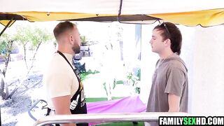 Sneaky Step Daughter Sucks & Screws Step Daddy