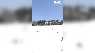 Snowbird Charlotte Sins Cruising Out In The Cold Alps