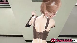 Adernia Animation: Anal In Doggy position Pose, Lifting Hard Sex & Missionary Ending With Cum Inside A Lot Of Semen