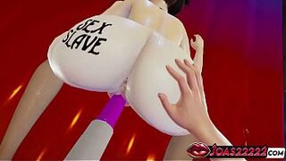 Pool Hotty Kojuro CG Animation: Massive Tits Play, Dildo Penetration & Juicy Cunnilings to Biggest Squirt Orgasm