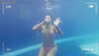 Salome Gil ends up having sex in the pool with a renowned Spanish professional photographer, XAVIphoto