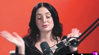 Large breasts sweetheart Charlotte Sins excitement posing for the Playboy and hawt masturbation