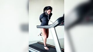 Dungeon tickling athletic body builder babes overpowering smaller weak babes