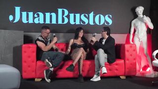 Nacho Vidal y una clase magistral sobre trios con puta venezolana y culona colombiana - JB SHOW