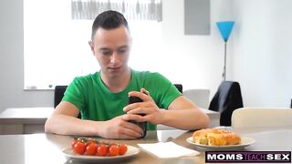 Large Tit Breasty Golden-haired European mother I'd like to fuck Shalina Devine Bangs Stepson Creampie Twice