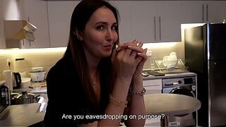 Lonely Stepmom Cooks Dinner For Step-Son Then Supplicates Him To Screw Her