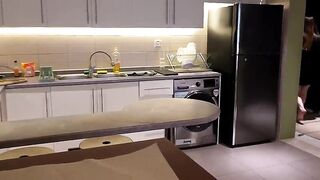 Lonely Stepmom Cooks Dinner For Step-Son Then Supplicates Him To Screw Her