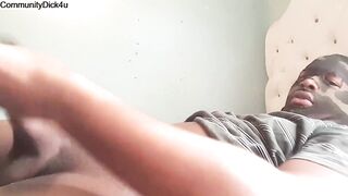 Ebony Thug Likes mother I'd like to fuck Vagina. Talking & Masturbating. Sexy Spunk fountain.