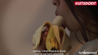 LETSDOEIT - Tiny Colombian Sweetheart Has Romantic Sex At Home