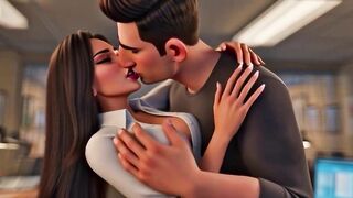 Copy Room Whore - Concupiscent office beauty gets screwed in the copy room