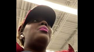 In public at walmart