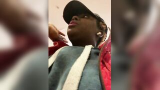 In public at walmart