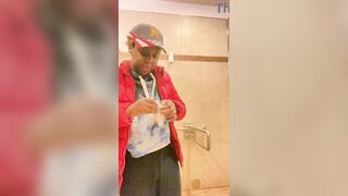 In public at walmart