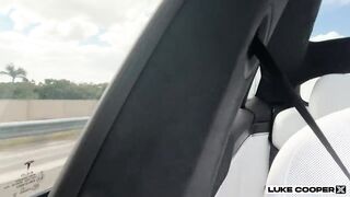Giving The Hawt Gal A Ride Home - Large Breasts and Butt Hayley Davies - Luke Cooper