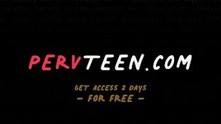 Tiny Blond with Taut Twat Gets Banged Coarse by Large Knob