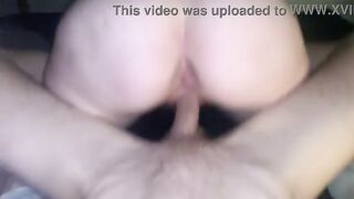 Pawg bouncing corpulent butt