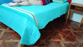 Stepson Enters the Room and Screws His Large Butt Stepmom - Amateur big beautiful woman Stepmom