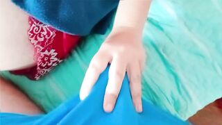 Stepson Enters the Room and Screws His Large Butt Stepmom - Amateur big beautiful woman Stepmom