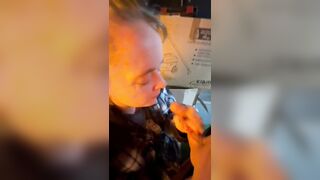 Garage sneak we nearly got caught