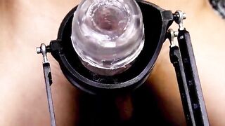 Testing a recent cock sleeve and a silent masturbation machine