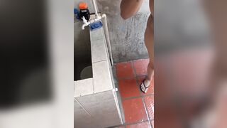 My Neighbour in the Patio Taking a Bathroom Has Incredible Melons with a Rich Butt This Brunette hair Is a Dominatrix This babe Is Located in Canada I