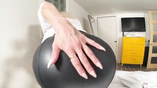 Step-mommy Craves Orgasms and Spunk fountain on Massive Boobs!