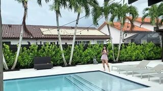 Large titty tattoo sweetheart Stella Raee is looking admirable in her sundress willing to screw me!